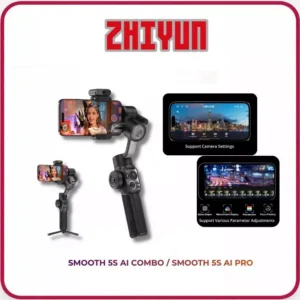 ZHIYUN SMOOTH 5S AI COMBO / SMOOTH 5S AI PRO - Tay Cầm Chống Rung Cho Điện Thoại - Hàng Chính Hãng