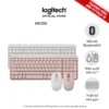 Hannah x Logitech - Combo Bàn phím & chuột không dây Bluetooth Logitech MK250 - dễ kết nối, thiết lập, thiết kế nhỏ gọn