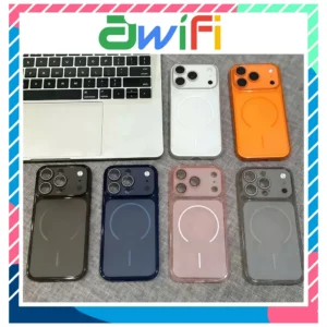 Ốp lưng iphone UltraThin [Siêu Mỏng 0.8mm] Bảo Vệ Camera Nhám Cho 11/12/13/14/15/16/17/pro/max/plus/promax - Awifi T1-1