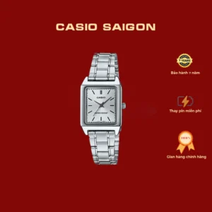 (Chính Hãng) Đồng Hồ Casio Nữ Vintage LTP-V007D-7E Size 31x22mm - Bảo Hành 7 Năm