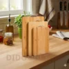 Thớt Gỗ Nhật Kháng Khuẩn Chống Nấm Mốc An Toàn Khi Sử Dụng Size 34*24cm - DIDOOGLT