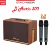 Loa karaoke di động ACNOS D'AURIS 300, Kèm 2 micro - Dàn âm thanh di động ACNOS D'AURIS 300