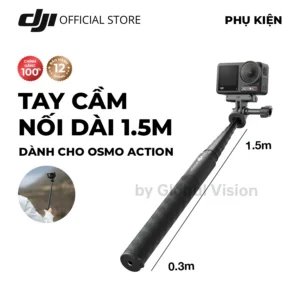 Gậy chụp ảnh cầm tay nối dài 1.5m DJI dành cho Osmo Action camera hành động cao cấp chính hãng