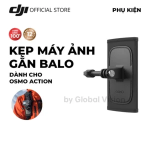 Phụ kiện kẹp balo gắn máy ảnh DJI dành cho Osmo Action camera hành động cao cấp chính hãng