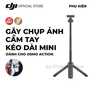 Gậy chụp ảnh cầm tay kéo dài mini DJI dành cho Osmo Action camera hành động cao cấp chính hãng
