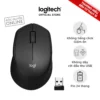 Hannah x Logitech - Chuột không dây Logitech M330 Silent Plus - Giảm ồn, USB, thuận tay phải, PC/ Laptop