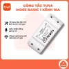 Công tắc Moes Tuya Basic 1 kênh wifi, công tắc hẹn giờ thông minh, ra lệnh bằng giọng nói