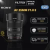 VILTROX AF 35mm F1.8 EVO Full-Frame for Sony E-Mount, Góc rộng, khẩu lớn - HÀNG CHÍNH HÃNG