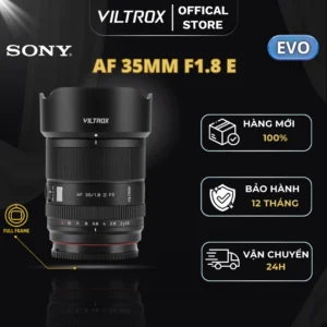 VILTROX AF 35mm F1.8 EVO Full-Frame for Sony E-Mount, Góc rộng, khẩu lớn - HÀNG CHÍNH HÃNG