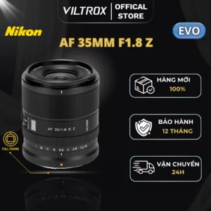 VILTROX AF 35mm F1.8 EVO Full-Frame for Nikon Z-Mount, Góc rộng, khẩu lớn - HÀNG CHÍNH HÃNG