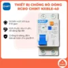 Aptomat chống rò, chống giật Chint, cầu dao chống rò RCBO Chint bảo vệ an toàn
