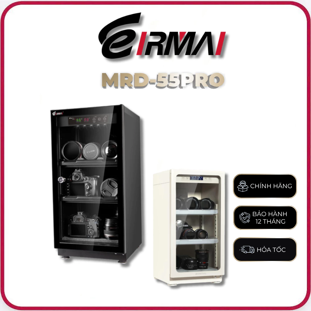 EIRMAI MRD-55PRO - Tủ Chống Ẩm EIRMAI 50L - Hàng Chính Hãng