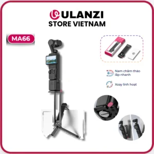 ULANZI MA66 - Tripod Nam Châm Tháo Lắp Nhanh Cho DJI Pocket 3/4 & Xtra Muse (C110)
