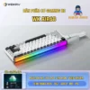 Bàn phím cơ Rapid Trigger Weika Air68 - Tần số 8K HZ - LED RGB - Web Hub - RT 0,01 - Lót full foam - Plate FR4