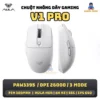 Chuột gaming không dây Aula V1 Pro - 3 mode kết nối - DPI 26000 - Pin 300mah - Poling Rate 8K - IPS 650 - Siêu nhẹ