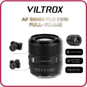 VILTROX AF 85MM F2.0 EVO Full- Frame For Sony E/ Nikon Z, Siêu Nhẹ Dòng 85 - Hàng Chính Hãng