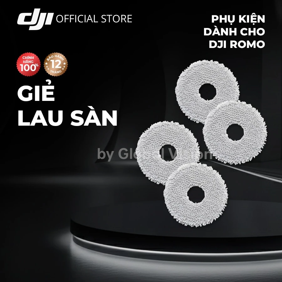 Giẻ lau sàn dành cho Robot hút bụi lau sàn DJI ROMO Series