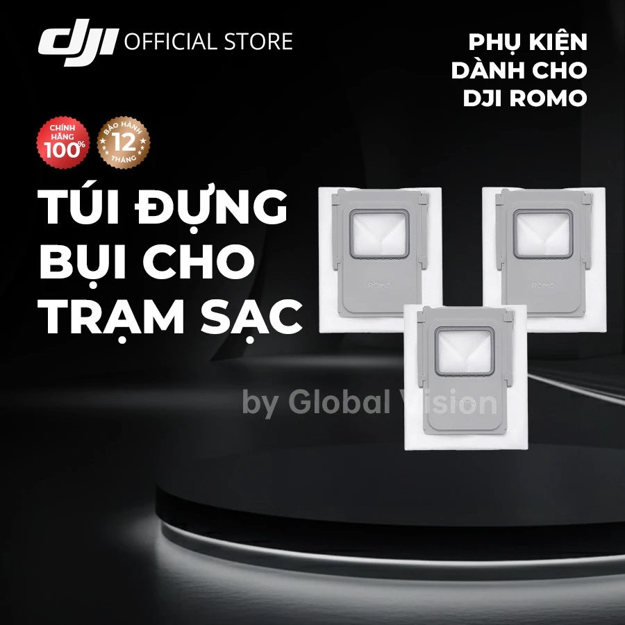 Túi đựng bụi cho trạm sạc Robot hút bụi lau sàn DJI ROMO Series