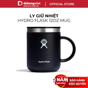 Ly Giữ Nhiệt Hydro Flask Mug 12 OZ - Cao Cấp, An Toàn Cho Sức Khỏe - Hàng Chính Hãng