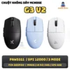 Chuột không dây Mchose G3 V2 - 3 mode kết nối - Pin 800mah - Chip 3311 - DPI 22000