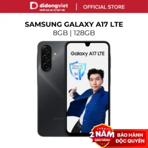 Điện Thoại Samsung Galaxy A17 LTE 8GB | 128GB - Màn hình 6,7" 90Hz, 5000mAh - Hàng Chính Hãng