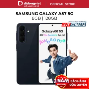 (KOL) Điện Thoại Samsung Galaxy A57 5G 8GB | 128GB - Exynos 1680, Pin 5000 mAh, NFC - Chính Hãng