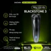 Máy cạo râu Enchen Blackstone 3, máy cạo râu chống nước IPX7, pin sạc, lưỡi dao nổi 3D - BH 12 tháng