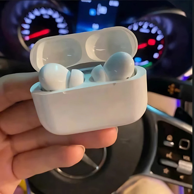 Tai Nghe Bluetooth Pro 2 Bản Cao Cấp Chống Ồn Bass Căng Pin 8H Định Vị Đổi Tên Bảo Hành 12 Tháng