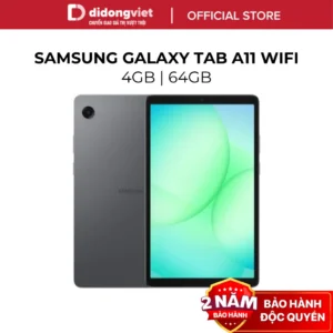 Máy Tính Bảng Samsung Galaxy Tab A11 Wifi 4GB | 64GB - Màn hình 8,7" 90Hz, 5100mAh - Hàng Chính Hãng