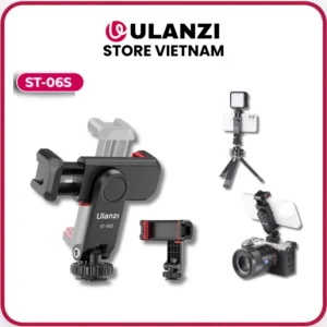 Ulanzi ST-06S - Ngàm Kẹp Điện Thoại Ulanzi Sang Trọng Và Chắc Chắn Dễ Dàng Sử Dụng