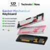 Bàn Phím Cơ Gasket GOOJODOQ Gõ Êm, Giảm Ồn, Hot-Swap, 3 Chế Độ Kết Nối, Pin Trâu, RGB 3 Màu Cực Chất