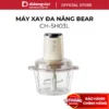 Máy Xay Đa Năng Bear 2L CH-5H03L (QSJ-F03T2) - Công Suất 300W, Cối Thủy Tinh - Hàng Chính Hãng