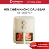 Nồi Chiên Không Dầu 5L Bear QZG-H15U8 (AF-5H15Y37) - Công suất 1500W, Hẹn Giờ - Hàng Chính Hãng