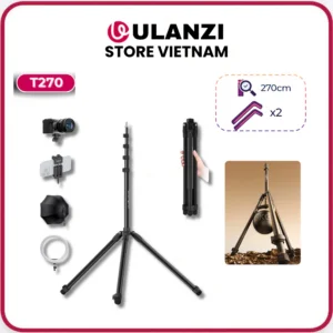 Ulanzi T270 - Chân đèn Ulanzi T270 cao 2.7M (T097)