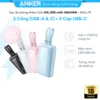Sạc dự phòng Anker Zolo 10k/20kmAh | Sạc nhanh 45W/35W | Tích hợp sẵn 2 cáp USB-C | 2 cổng 1C1A - A110L/A110M