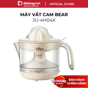 Máy Vắt Cam Tự Động Bear 0.4L CZJ-A04B1 (JU-4H04X) - 30W, 5 Mức Độ Xoay 2 Chiều - Hàng Chính Hãng