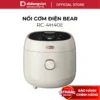 Nồi Cơm Điện Bear 1.5L DFB-C40K6 (RC-4H40E) - 800W, Chống Dính 5 Lớp, Đa Năng - Hàng Chính Hãng