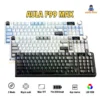 Bàn phím cơ AULA F99 MAX - 3 mode kết nối- Mạch xuôi- LED RGB- Hotswap- Hỗ trợ app - Màn hình TFT