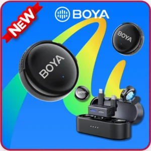 BOYALINK 3-01 - Micro Không Dây, Lọc Ồn AI 40dB, 48kHz/24bit, Auto Gain, Livestream Quay Phim
