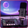 FIFINE SC3 - Mixer với đầu vào USB/ XLR/Headset, Monitoring, Line In/Out