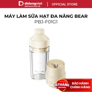 Máy Xay Sinh Tố Cầm Tay Bear LLJ-S04S6 (BL-4H04A) - Dung Tích 0.3L, 6 Lưỡi Dao - Hàng Chính Hãng