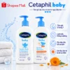 Sữa tắm gội Cetaphil cho bé - Cetaphil Baby Wash & Shampoo with Organic Calendula 400ml