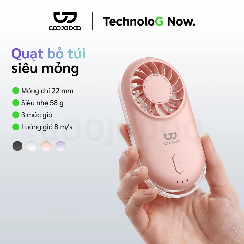 Nhãn dán quạt cầm tay Goojodoq Nhãn dán kim cương quạt tốc độ cao GFS001