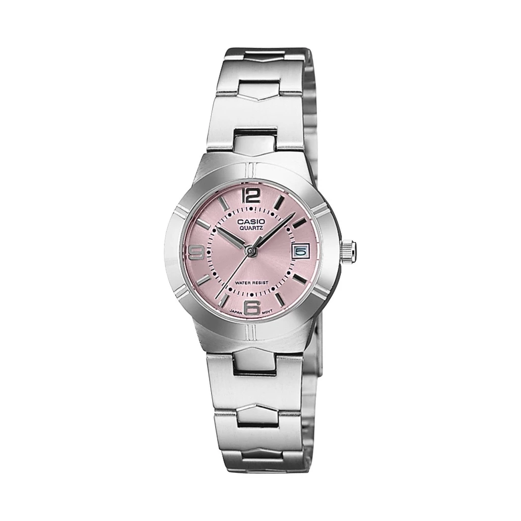 Đồng hồ nữ dây thép không ghỉ Casio LTP-1241D-4A chính hãng