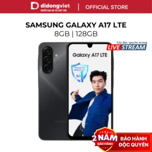 (KOL) Điện Thoại Samsung Galaxy A17 LTE 8GB | 128GB - Màn hình 6,7" 90Hz, 5000mAh - Hàng Chính Hãng