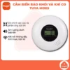 Cảm Biến Khói kiêm khí CO Carbon Monoxide Tuya Moes zigbee bảo vệ an toàn gia đình bạn
