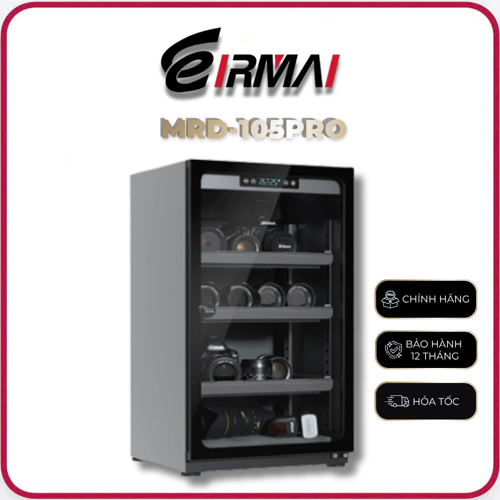 EIRMAI MRD-105PRO - Tủ Chống Ẩm EIRMAI 100L - Hàng Chính Hãng