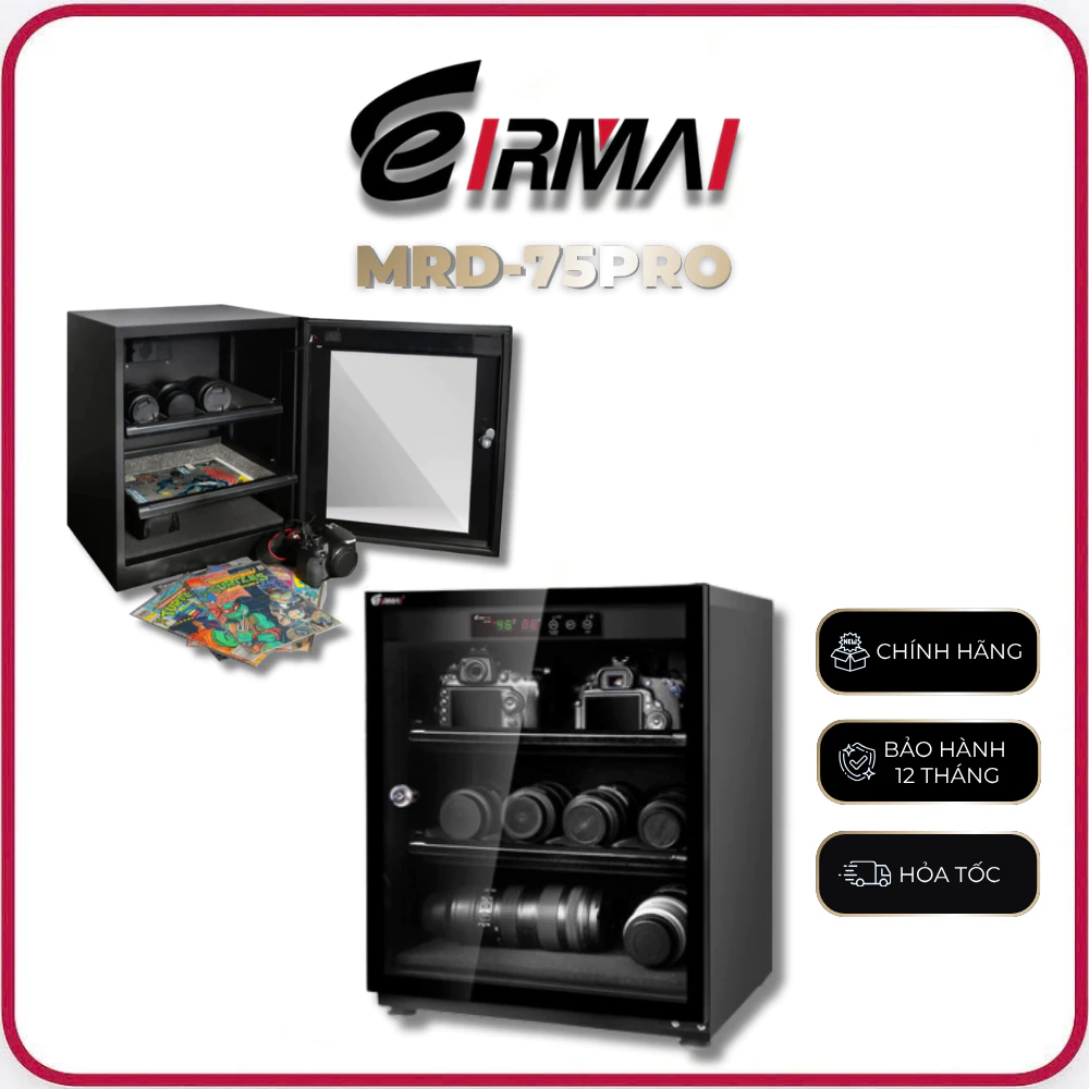 EIRMAI MRD-75PRO - Tủ Chống Ẩm EIRMAI 70L - Hàng Chính Hãng