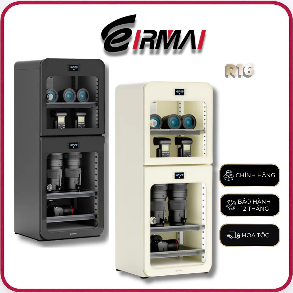 EIRMAI R16 - Tủ Chống Ẩm EIRMAI 160L - Hàng Chính Hãng