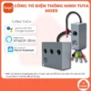 Công tơ điện Tuya Moes zigbee 1 pha 3 pha, cảm biến đo điện thông minh